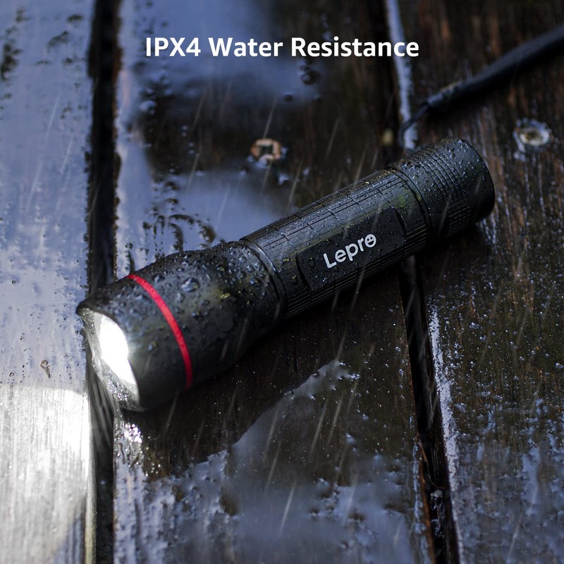 Lepro LED Flashlights LE2000 High Lumen, 5 Lighting Modes, Zoomable,