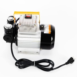 Electric Oil Pump Transfer Fuel Diesel, Commercial 110V 550W AC Self Priming Electric Fuel Transfer Pump Oil Fuel Kerosene 15.75GPM 60L/Min