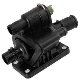 AERZETIX - C43331 - Thermostat housing with sensor and gasket - compatible with Citroën, Peugeot 1336V6, Ford 1148098, 1348620, 1485768, Mazda Y401 15 1H0A