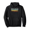 Vintage Stripes Delmar NC Pullover Hoodie