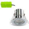 Luceco F-Eco GU10 Standard Fixed Dimmable Downlight, 5 Watts, 3000K