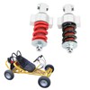 2PCS 112mm Rear Shock Absorber Aluminum Alloy Red Black for