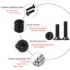 Qrity 50 Pcs Countersunk Head Torx Screws M2.5 x 14mm