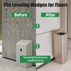Tile Leveling System Wedges, Akozon Tile Leveling Wedge Reusable Wedges