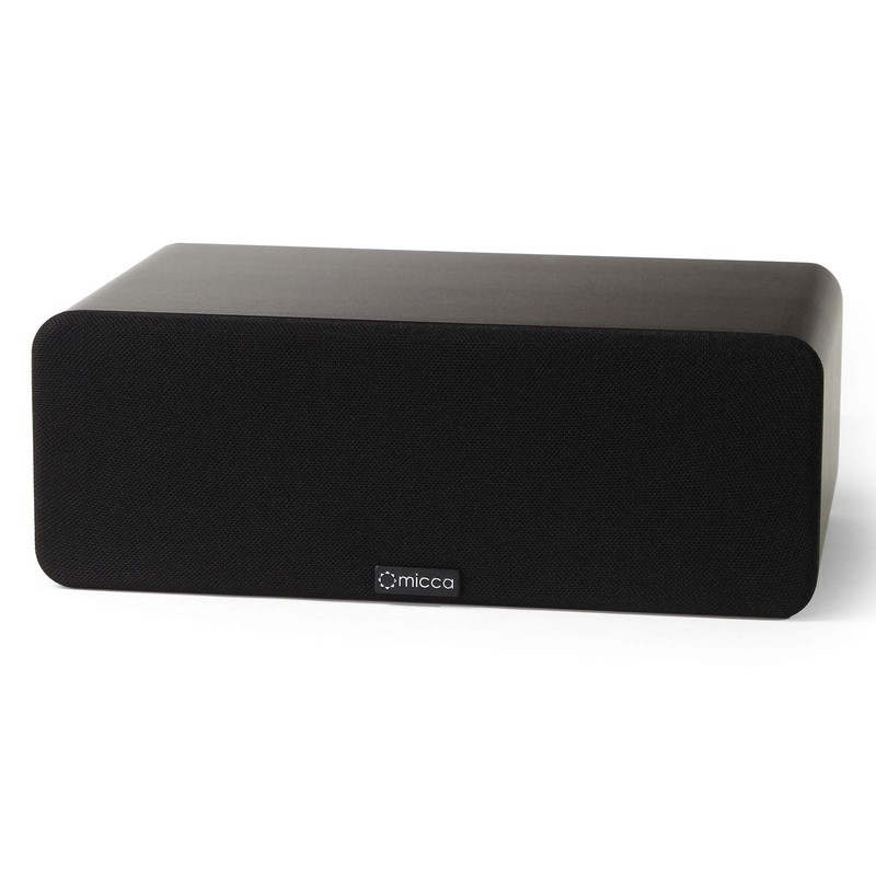 Micca OoO Slim Center Channel Speaker with 3-Inch Woofers and