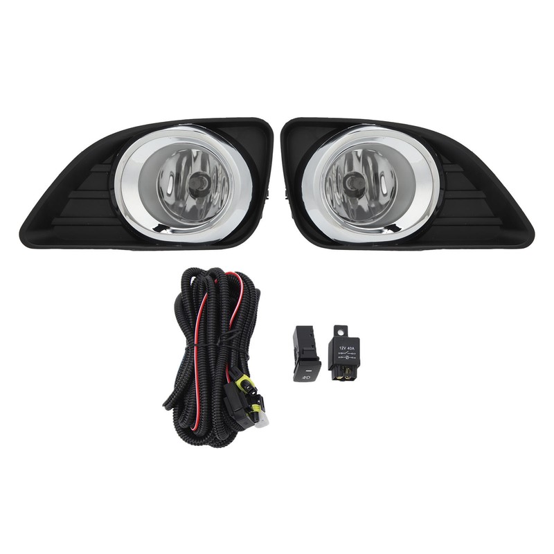 2 Pcs Fog Light Trim Set 52040 06090 Driving Front