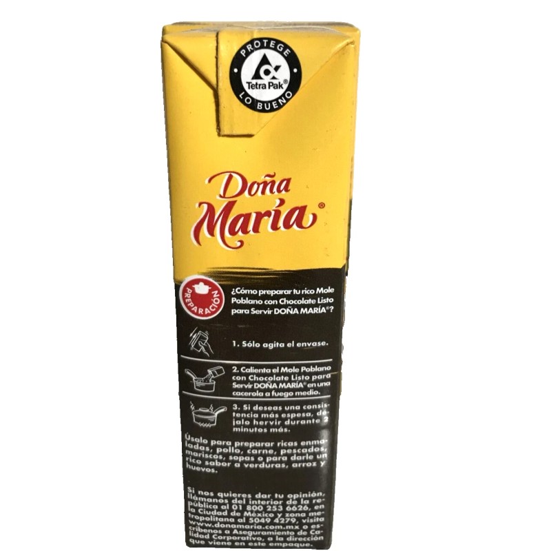 Doña Maria 4-Pack Mole Poblano c/Chocolate DOÑA MARIA Mexican Mole