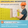 MAXKOSKO 108 Sq.Ft. uncoupling Membrane for Tile, 1/8''(3mm) Thick Waterproof