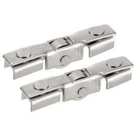 uxcell Stainless Steel Sliding Patio Door Roller Assembly with Ball Wheel Bearings for Glass Door, Pack of 2