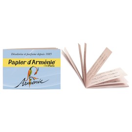 Papier Dalmeni Triple Armenie (Paper Incense 3 x 12 Sheets / 36 Times), Made in France, Aroma Paper, Incense, Stylish