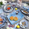 Certified International Silver Coast 3-D 2 Piece Fish Platter Set,