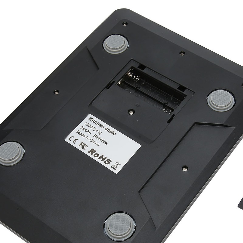 Kitchen Scale Rechargeable High Accuracy Waterproof Portable Electronic Scale for