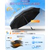 NSFX-YS-Black0913 Folding Umbrella, Reverse Folding Umbrella, One Touch, Automatic Open/Close,
