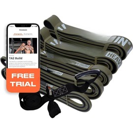 Resistance Bands for Working Out | Heavy Resistance Bands for Strength  & Pull Up Assistance | Indoor/Outdoor, Gym, Home Exercise Bands Resistance - Color: Elite Camo (Set of 5)