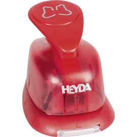 HEYDA Motif hole punch horse, small, colour: red