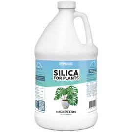 TPS NUTRIENTS Silica for Houseplants, Liquid Silicon Plant Food for Strong Stems and Healthy Leaves, Liquid Plant Fertilizer 1 Gallon (128oz)