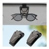 2 Pack Sunglasses Holders for Car Visor,Snap On Car Sunglasses