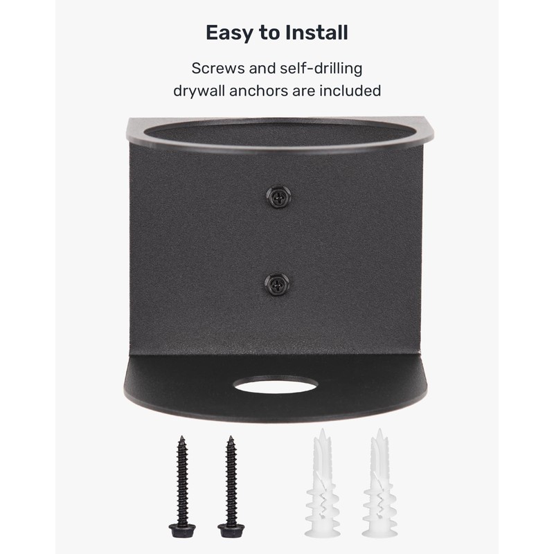 RoakyRoasy Spray Bottle Holder 2 pcs, Thick Steel Wall Mount