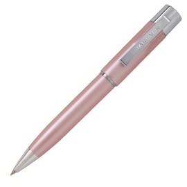 Taniever TSK-40439 Ballpoint Pen with Hanko, Stamp, G, Knockable, Kunieda, Pink
