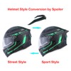 1Storm Motorcycle Modular Full Face Helmet Flip up Dual Visor