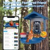 Leapbird Bird Feeder with Camera Solar Powered,2.5K HD Video Bird