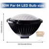 BAOMING PAR64 LED Bulb Replace Traditional 1000w PAR64 15° 80W
