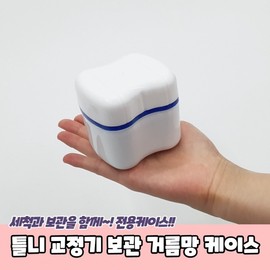 Jpar denture brace storage strainer case 3ea