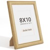 8x10 Picture Frame,8 x 10 Solid White Oak Photo Frame
