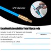 GURADESIGN 23.8FT Fiberglass Running Electrical Wire Cable Glow Rods Wire