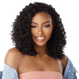 Sensationnel Curls kinksandco clip in - curl crusher 10 inch easy to use clips for natural 3c to 4c hair textures (T2/30)