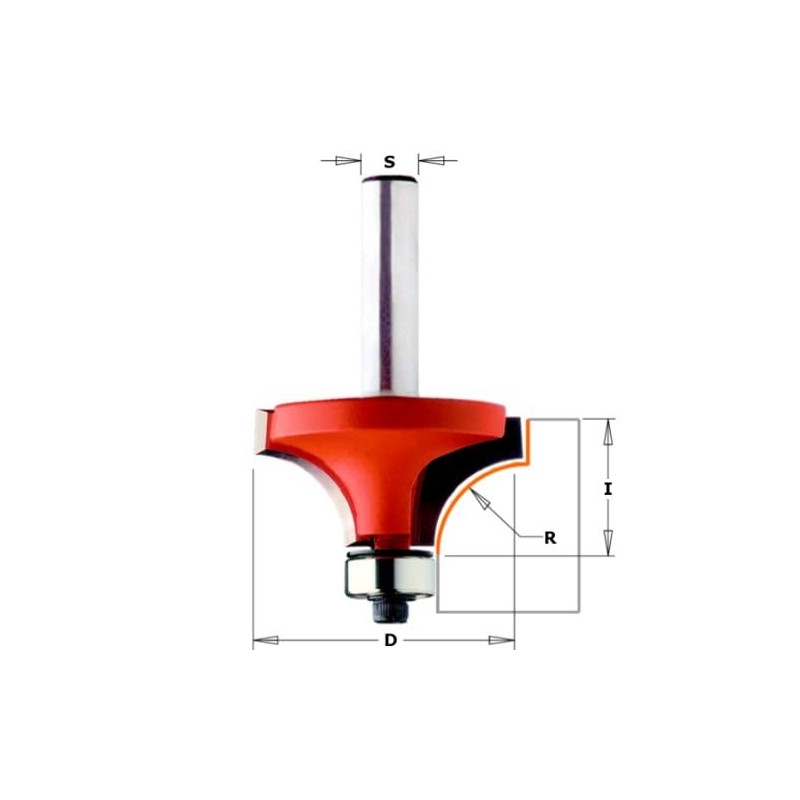 CMT Orange Tools 738.167.11 – Strawberry R. Concavo with rodam.