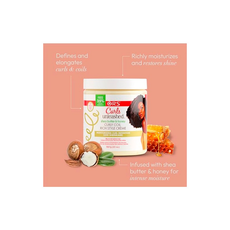 CURLS UNLEASHED Organic Root Stimulator Take Command Curl Defining Creme,