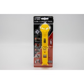 Spring Tools 5-1 Caulk Tool; 5 in 1 Caulking Tools Caulk Finishing Tool Caulk Remover Tool Caulk Remove Scraper Silicone Tool for Bathroom