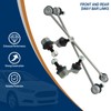 4-Piece Front & Rear Sway Bar Links Kit, Stabilizer Bar