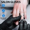 Basic Medical Black Nitrile Exam Gloves - Latex-Free & Powder-Free,