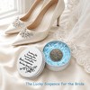 1966 Silver Sixpence Coin in Keepsake Tin – Good Luck