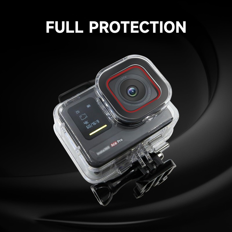 SHOOT Waterproof Housing Case for Insta 360 Ace Pro Diving