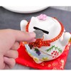 Maneki Neko Money Box Figurine for Good Luck, Increase Your
