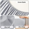 AR Ware Fitted Bed Sheet Microfibre 25cm Depth Super Soft