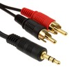 kenable 3.5mm Stereo Jack to 2 RCA Phono Plugs Audio