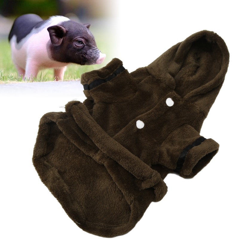 Pet Bathrobe Warm Flannel Quick Drying Dog Hooded Bath Towel