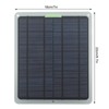 Mini Solar Panel Kit 22W With Bracket 12V OBD Battery
