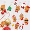 12pcs Christmas Gingerbread Ornaments, Gingerbread Christmas Tree Decorations, Gingerbread Hanging