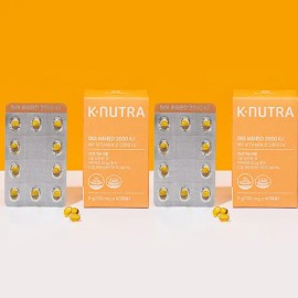 Dietary Supplement, keinyuteura Vitamin D Mini 2000IU 60 Capsules X2 Pack for daily wellness routines, tablets powder or sticks, Korean Import, and