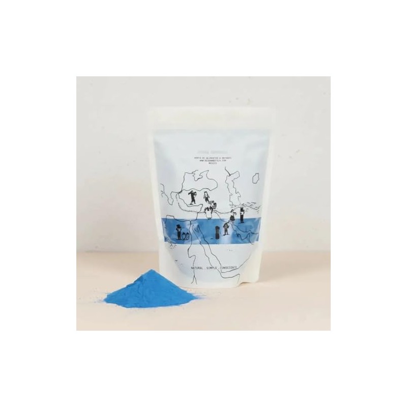 NEGRO MOSTAZA Espirulina Azul en Polvo - bolsa de 500gr