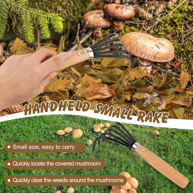 Windspeed 6 Pcs Mushroom Foraging Kit, Mushroom Harvesting Kit Include