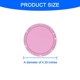 BESULEN Car Anti-Slip Pad for Dashboard, PVC Non-Slip Washable Reusable Gripping Mat, Multi-Functional Extra Strong Sticky Pad for Phone GPS Sunglasses Coins Holds