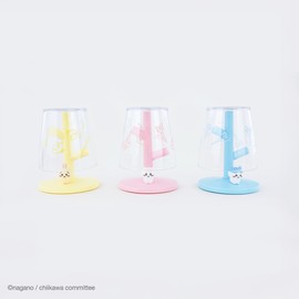 Hassey Top In Chiikawa Mini Gargle Cup & Stand 751165 Small Cute Guy Pink