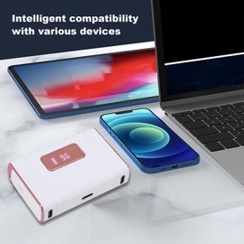 Dpofirs Wireless Microphone System,1 to 2 Wireless Microphone Lavalier Mic Kit, Noise Cancelling,Handheld Cordless Dynamic for Video Recording Live Streaming Outdoor