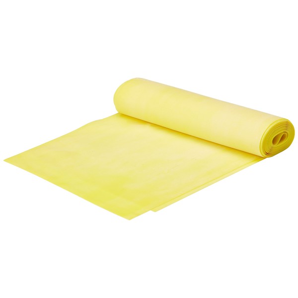 Thera-Band Exercise Band in Zip Bag - 2.5 m, yellow, 2.5 m